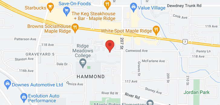 map of 603 20680 118 AVENUE